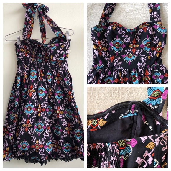 Anthropologie Edme & Esyllte Halter Dress - Picture 6 of 7